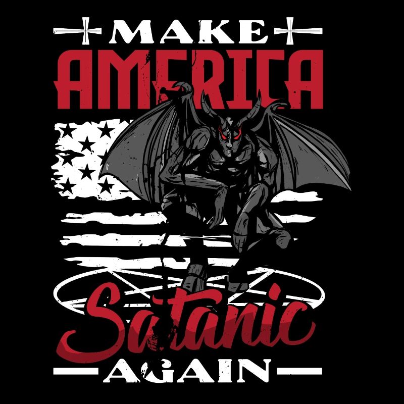 Satan Make America Satanic Again Occult