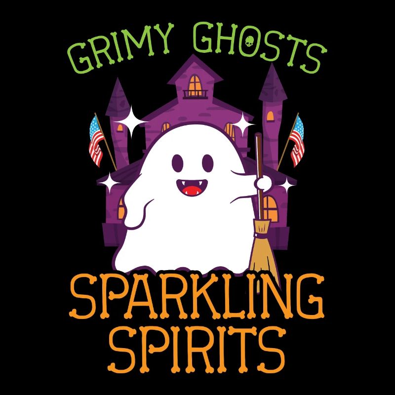 Grim ghosts, sparkling ghosts, janitors
