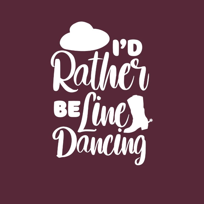 Linedance Country Line Dancer Linedancing Geschenk
