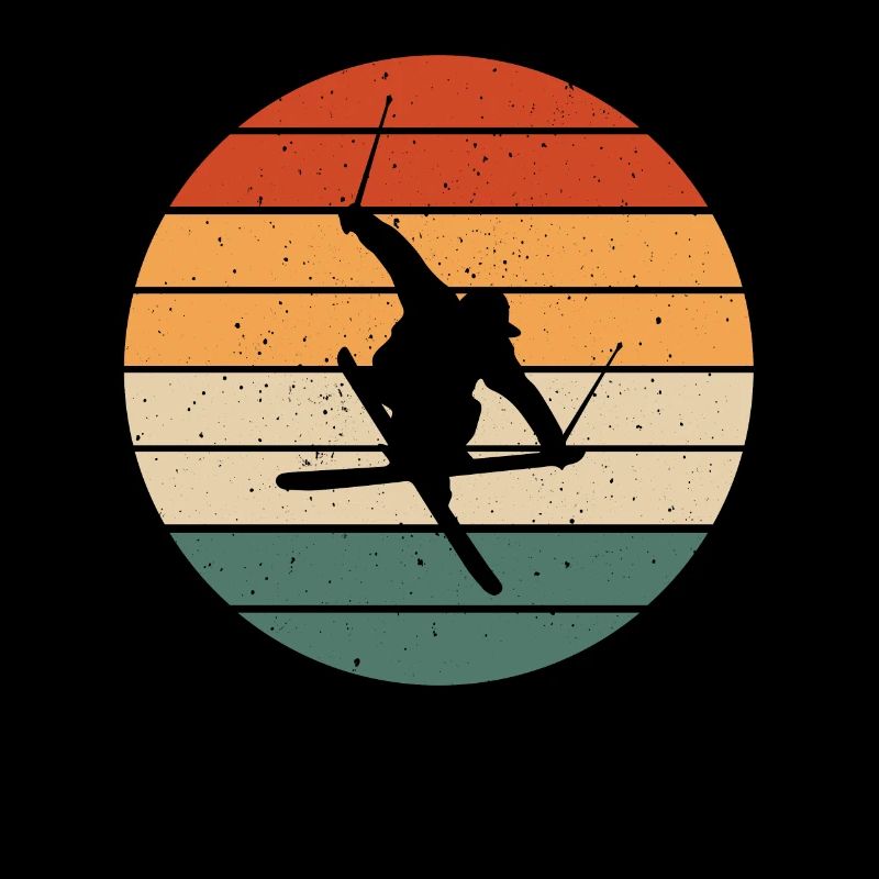 Retro Freestyle Ski Design