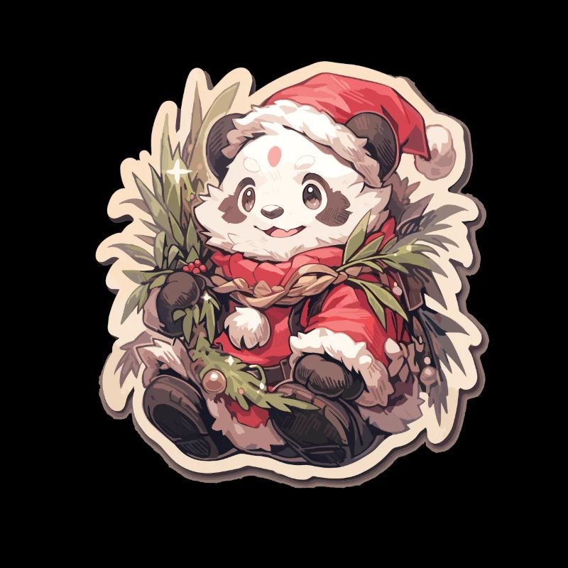Panda Noël Panda Pandas Panda Noël
