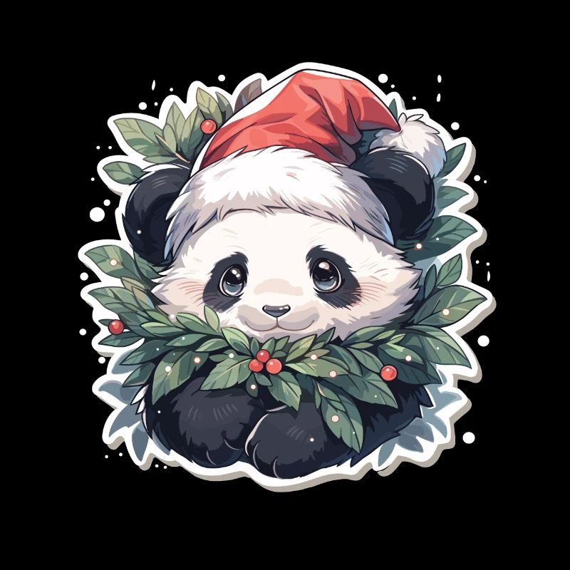 Panda Noël Panda Pandas Panda Noël