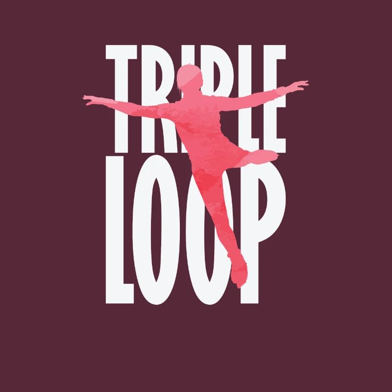Triple Loop Eiskunstlauf