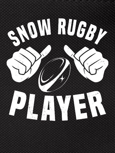 Snow Rugby Players