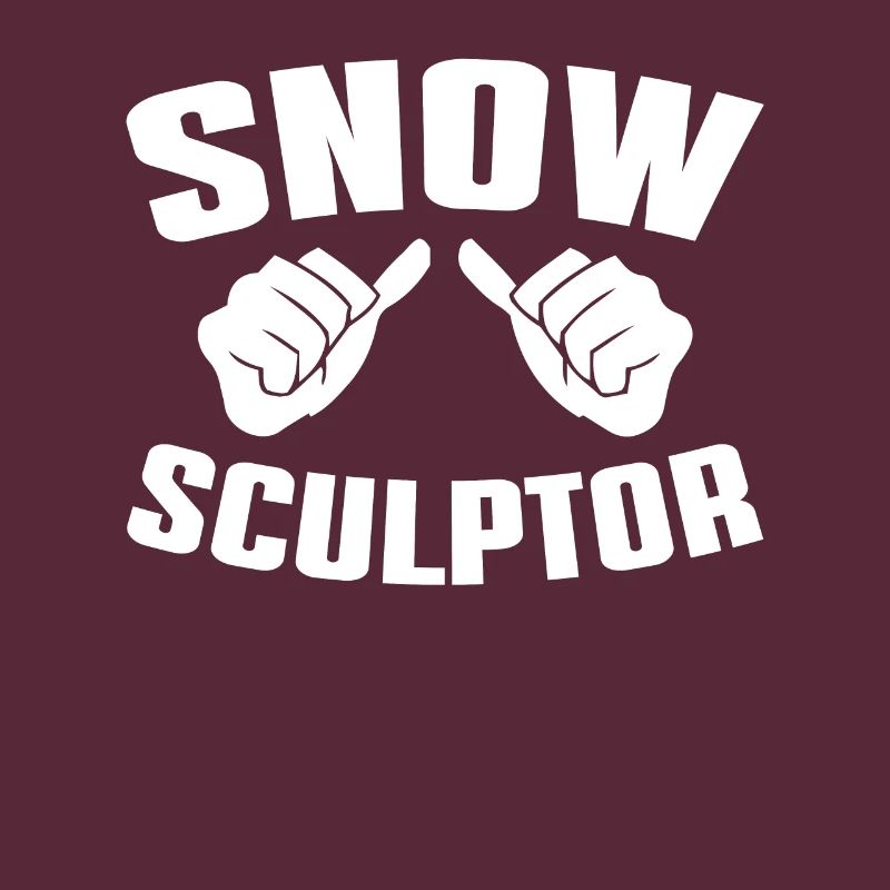 Conception de sculptures de neige cool