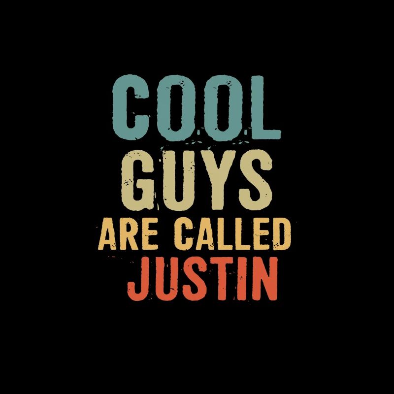 Les mecs cool s’appellent justin