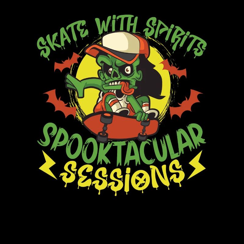 Horror Skateboarder Halloween Skateboard Geschenk