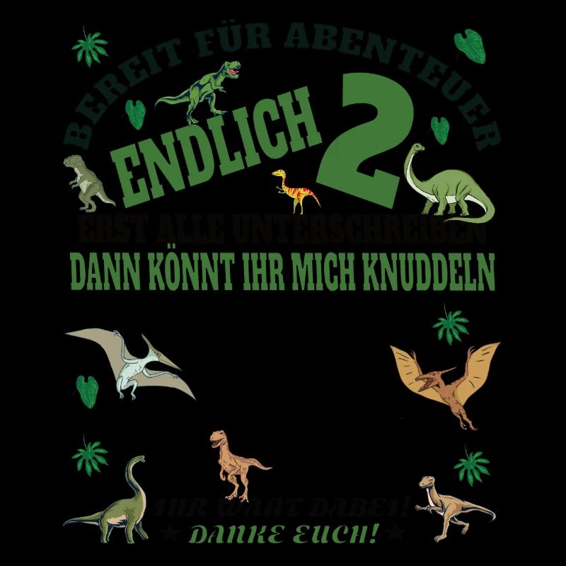 2. Geburtstag Junge & Mädchen Gästebuch