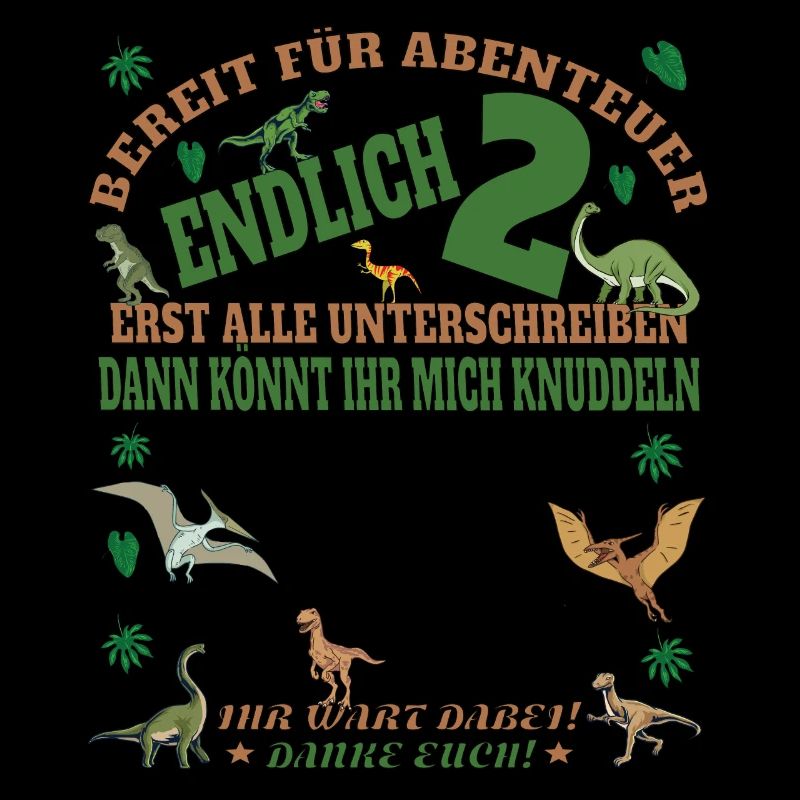 2. Geburtstag Junge & Mädchen Gästebuch