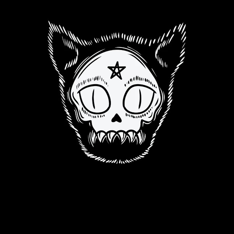 Cat’s Head Gothic avec Star Horror