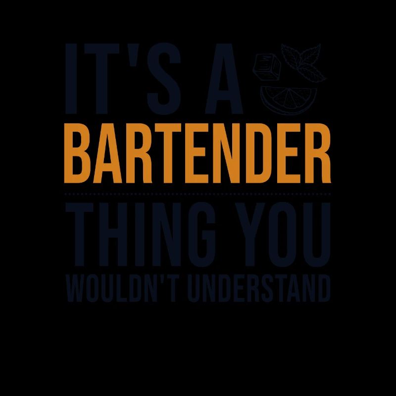 It's a Bartender Thing Barmann Bartender Bardame