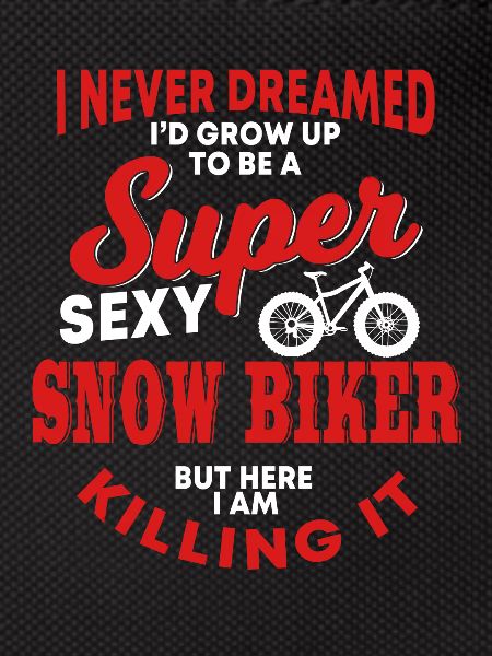 Funny Snowbiking Design