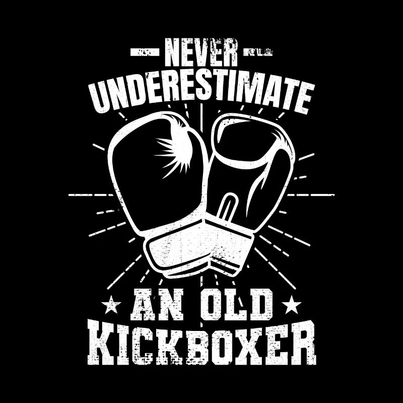 Never underestimate an old kickboxer