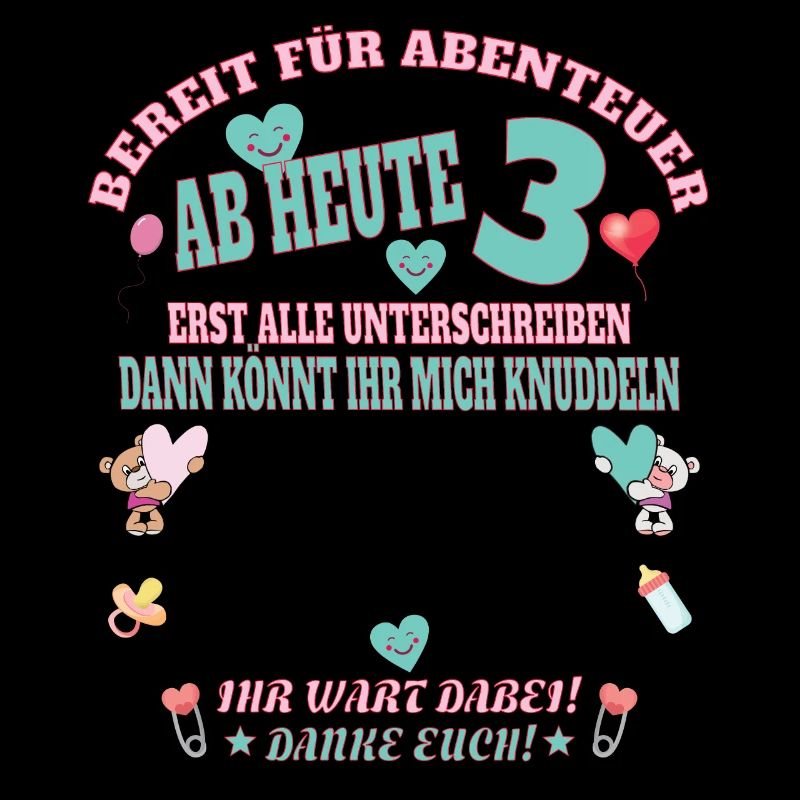 3. Geburtstag Mädchen & Junge Gästebuch