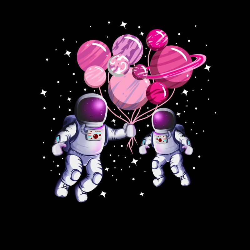 Astronauten Geburtstag Mädchen Planeten Luftballon