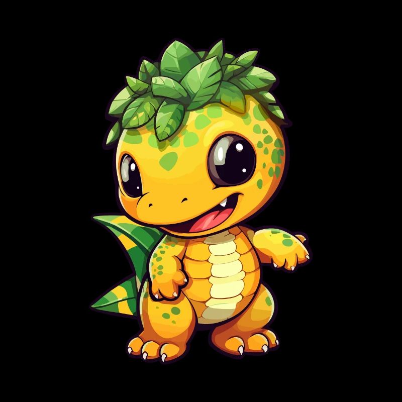Pineapple Dinosaur Gift Idea Tropical Holiday