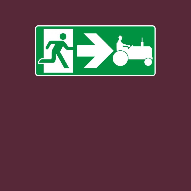 Emergency Exit Tractor Tractor Driver