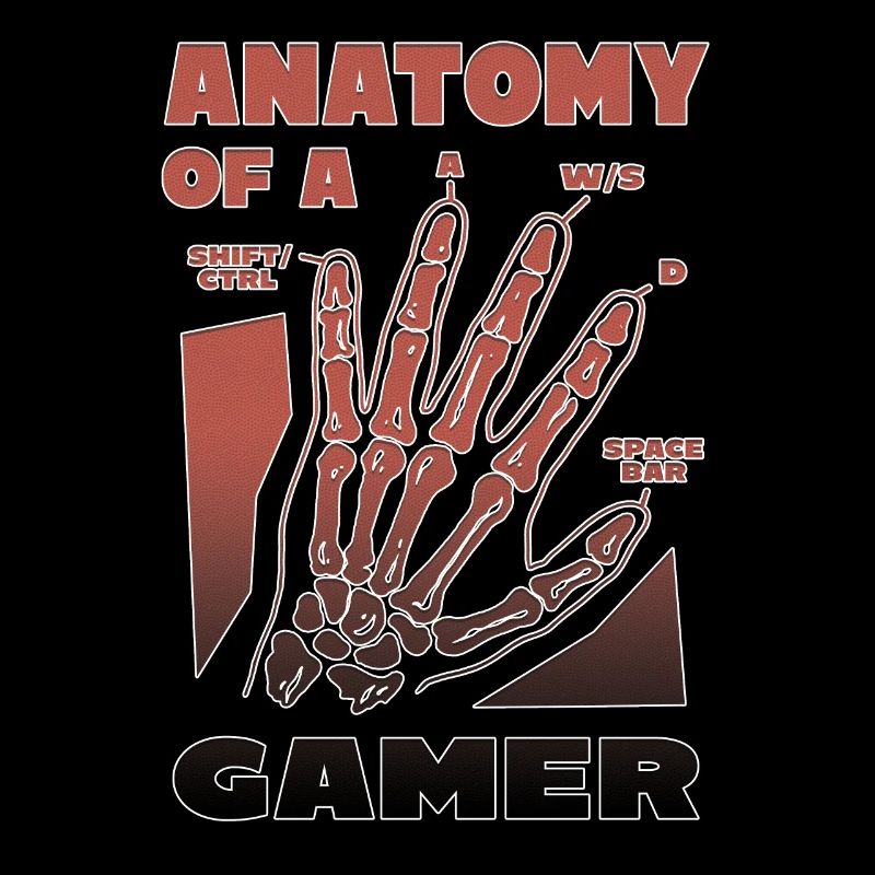 Anatomie eines Gamers Lustig