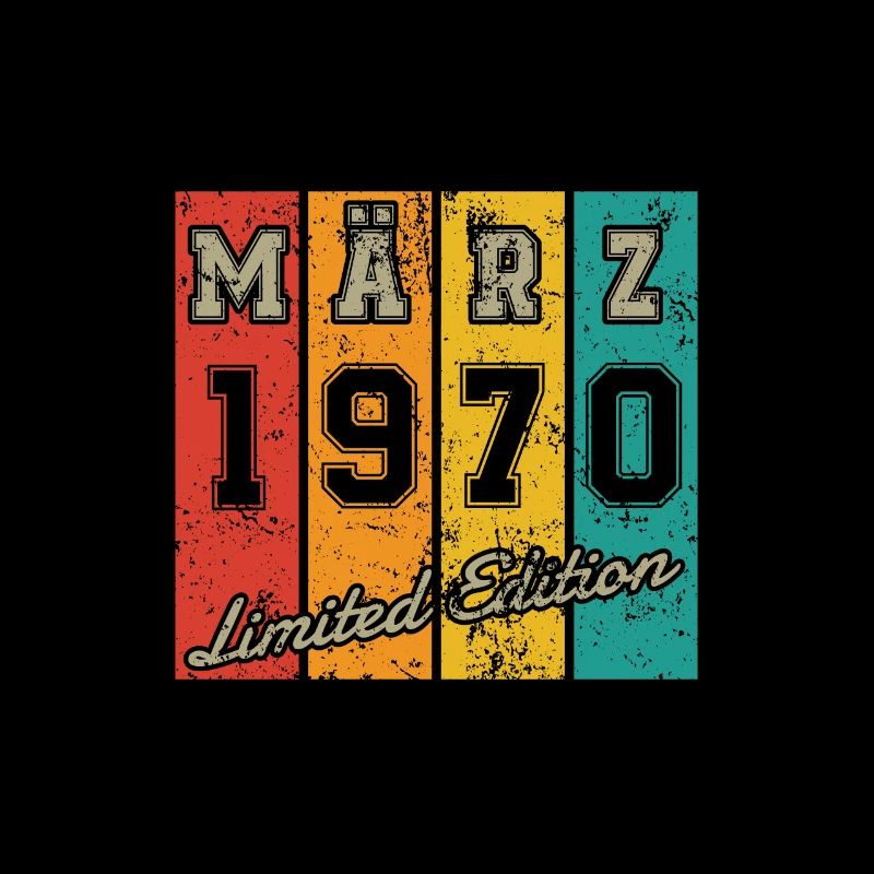 Date de naissance : Mars 1970 - Edition Limitée Rétro
