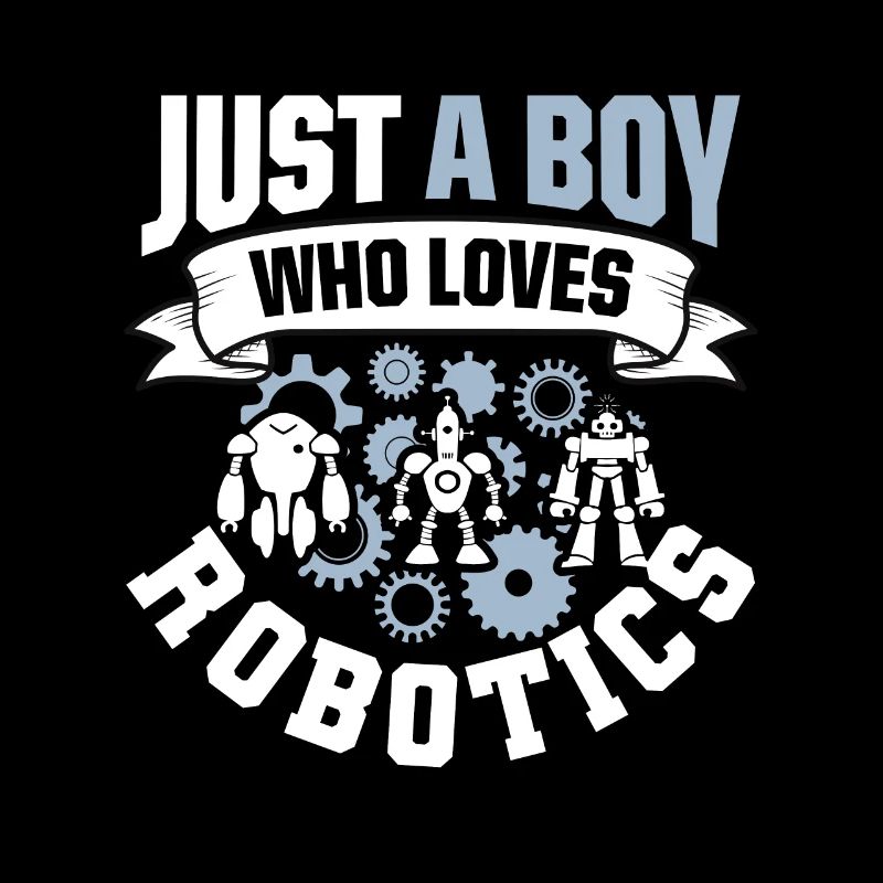 Hommes Droid Builder Build Robot juste un garçon qui aime