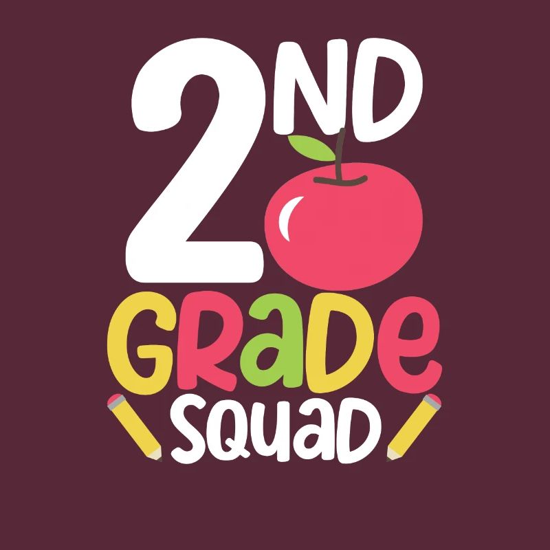 2. Klasse Squad Second Teacher Student Team Back