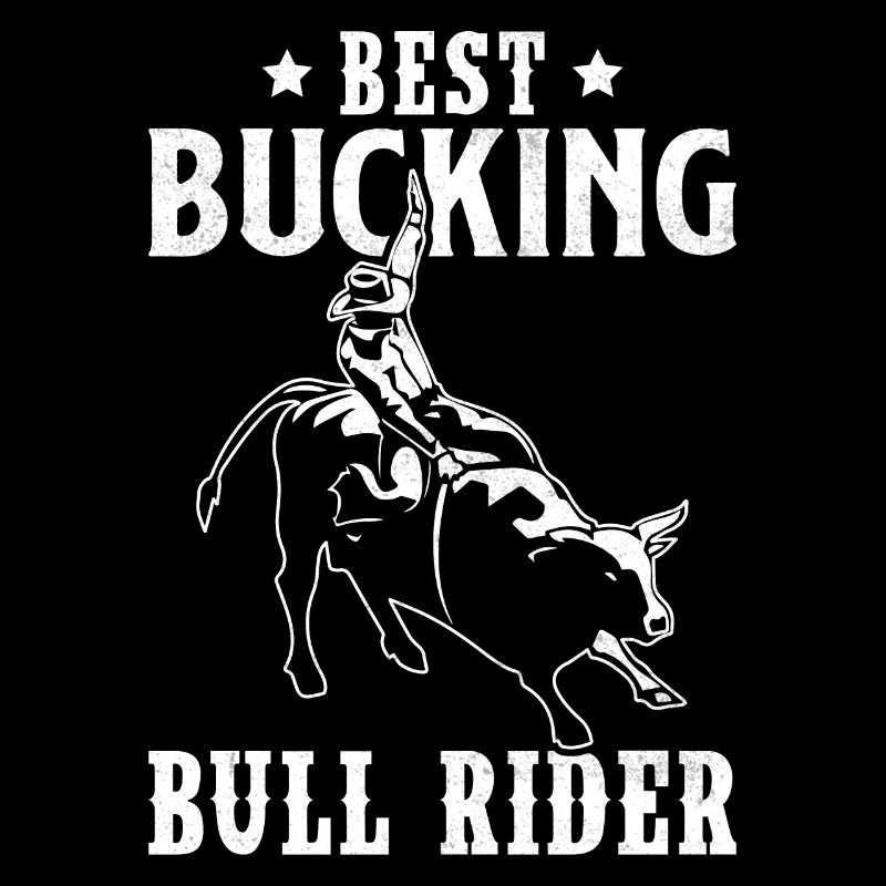 Bull Riding Cowboy