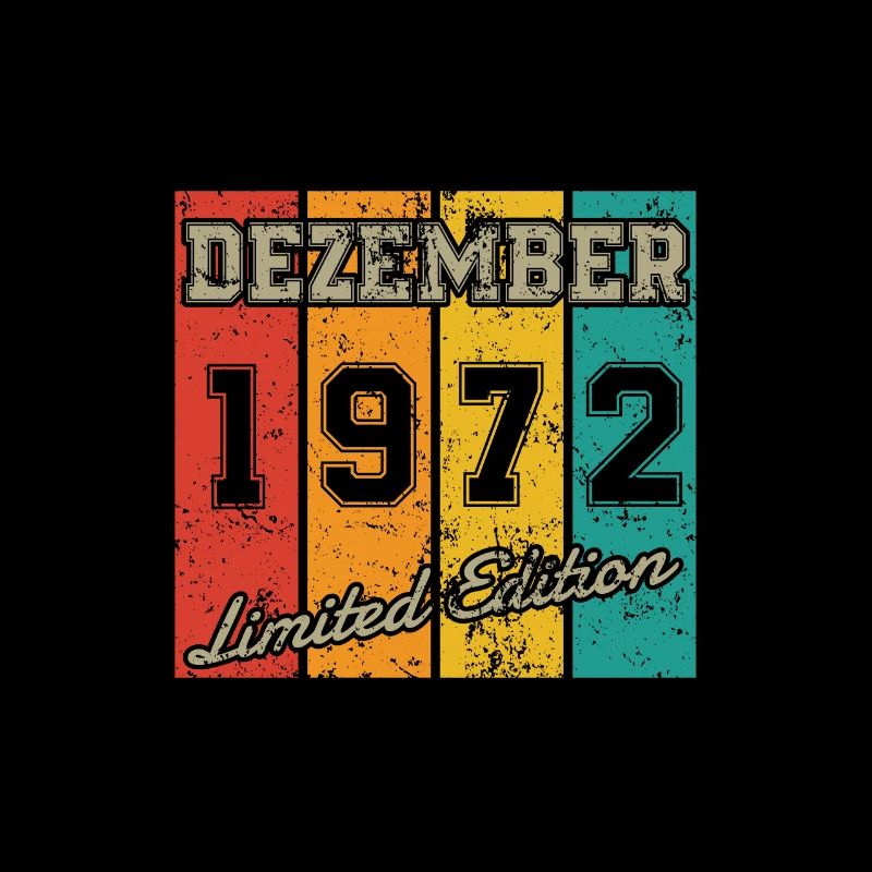 Date de naissance : Décembre 1972 - Édition limitée Retro