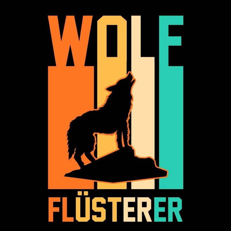 Tier Waldtier Wolf