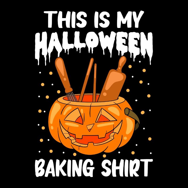 Bäcker Halloween Geschenke Konditor