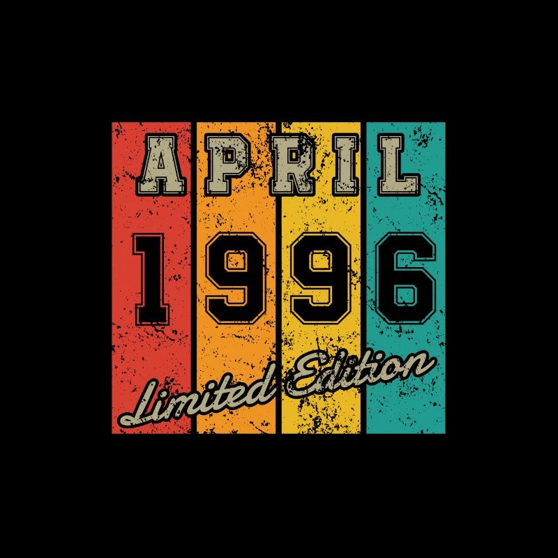 Date de naissance : Avril 1996 - Édition limitée Retro