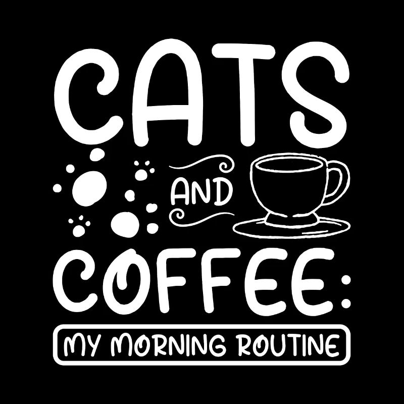 Les chats et le café ma routine matinale
