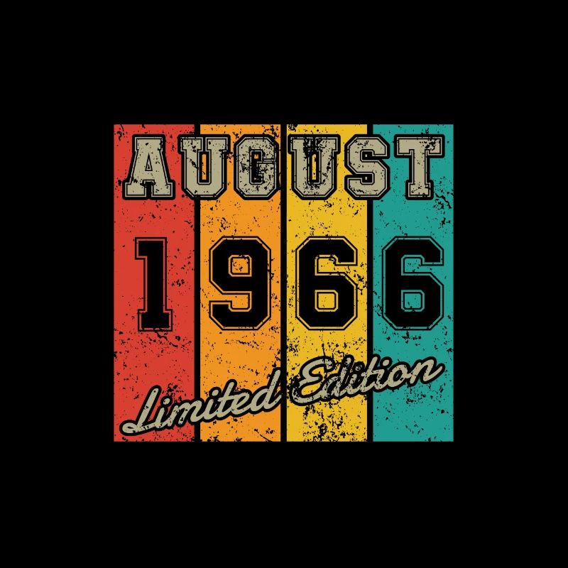 Date de naissance : Août 1966 - Édition limitée Retro
