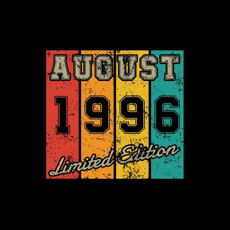 Date de naissance : Août 1996 - Édition limitée Retro