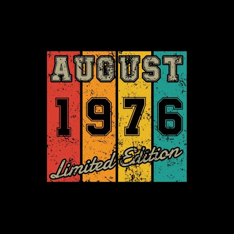 Date de naissance : Août 1976 - Édition limitée Retro
