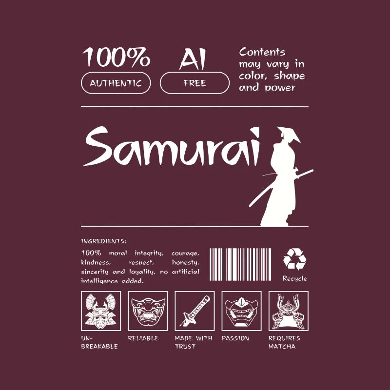 Samurai Beipackzettel