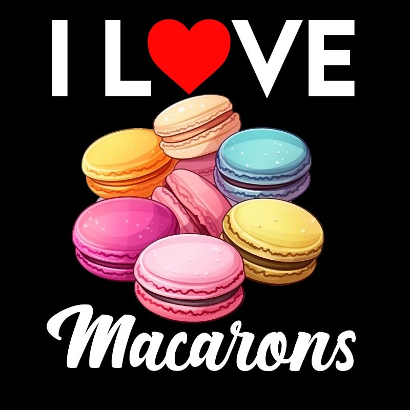 Macarons Biscuits Boulanger Dessert Français Drôle