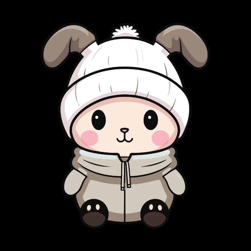 Hase Winter Comic