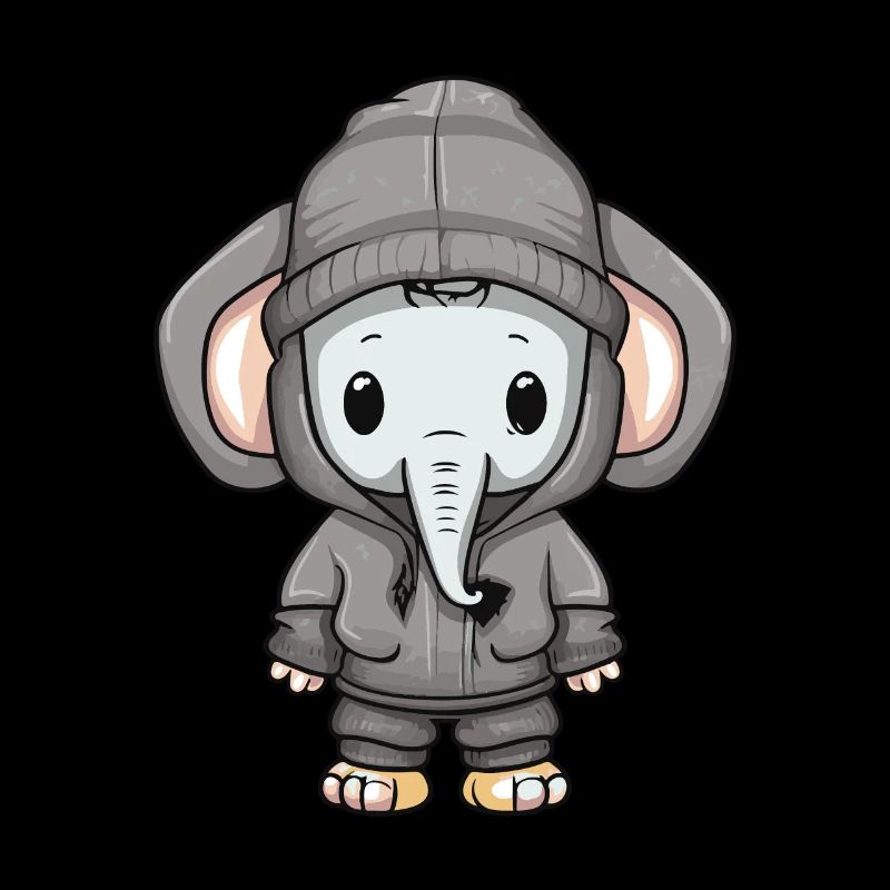 Elephant Winter Comic
