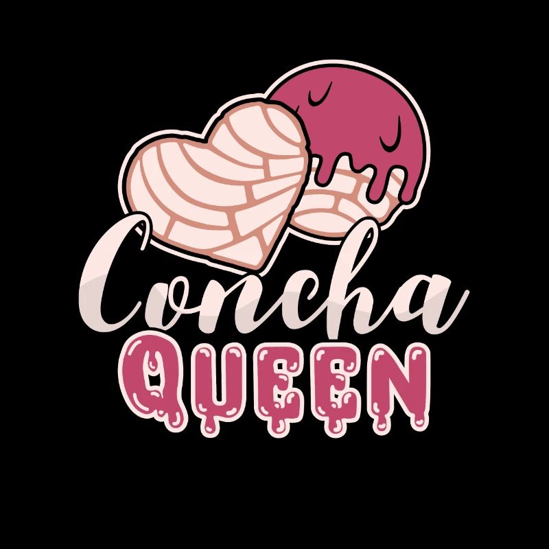 Concha Queen Loves Sweet Shell Bread Dulce Conchas