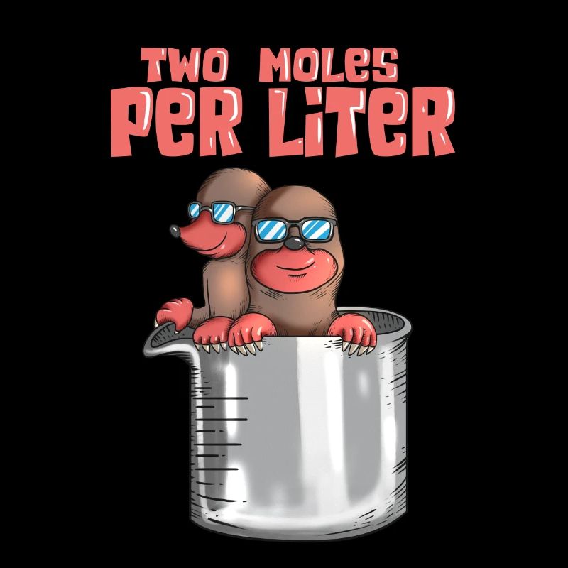 Two Moles Per Liter Chemistry Teacher Student