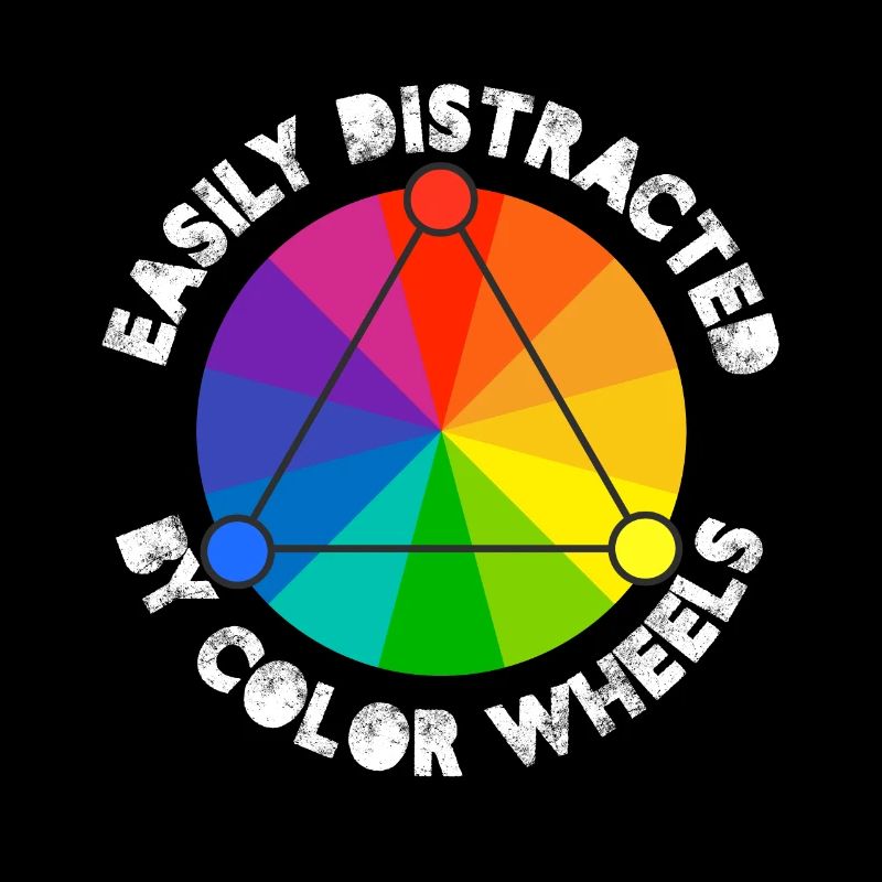Easily distracted by color wheels