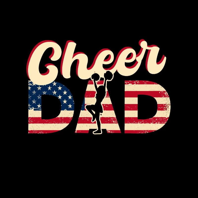 Cheer Dad Cheerleading Cheerleader Daddy