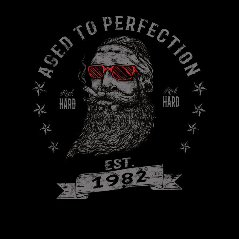 1982 Geburtstag Aged to perfection Old Man