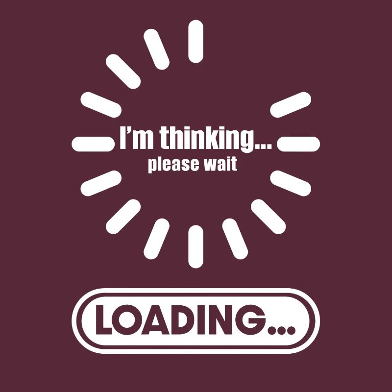 Im thinking please wait its Loading I Think
