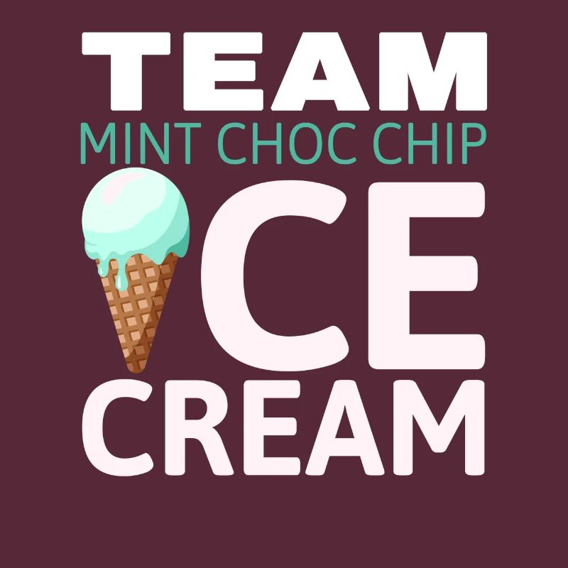 Team Mint Choc Eiswaffel Eiscreme Eis