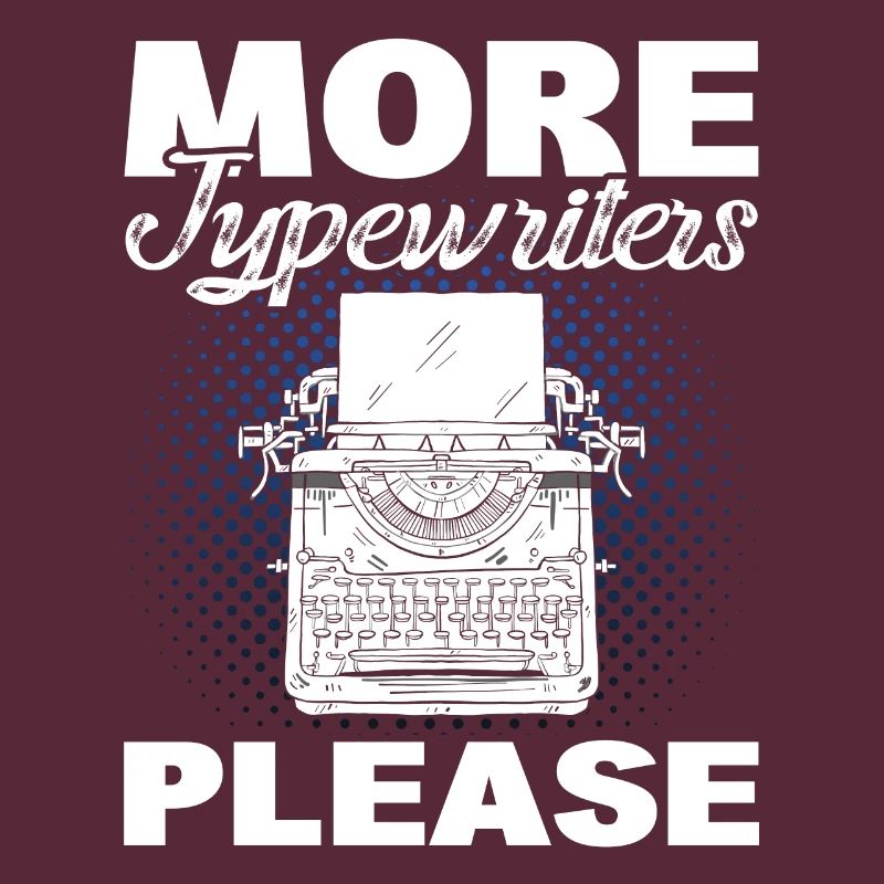 More Typewriters Please Typewriter Author