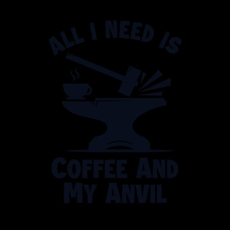 Coffee and my Anvil Blacksmith Forging