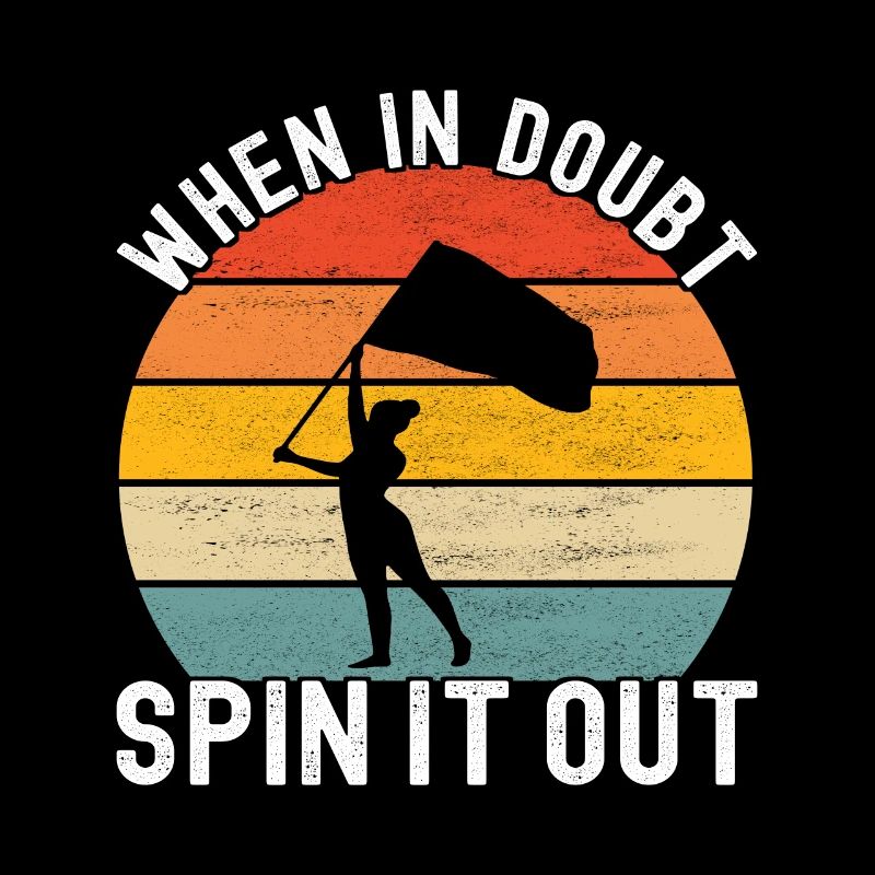 Drapeau agitant la fanfare garde de couleur