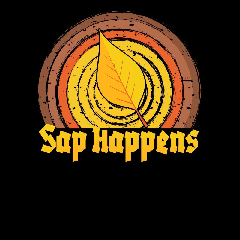 Maple Syrup Tree Tapping Funny Autumn Pancake