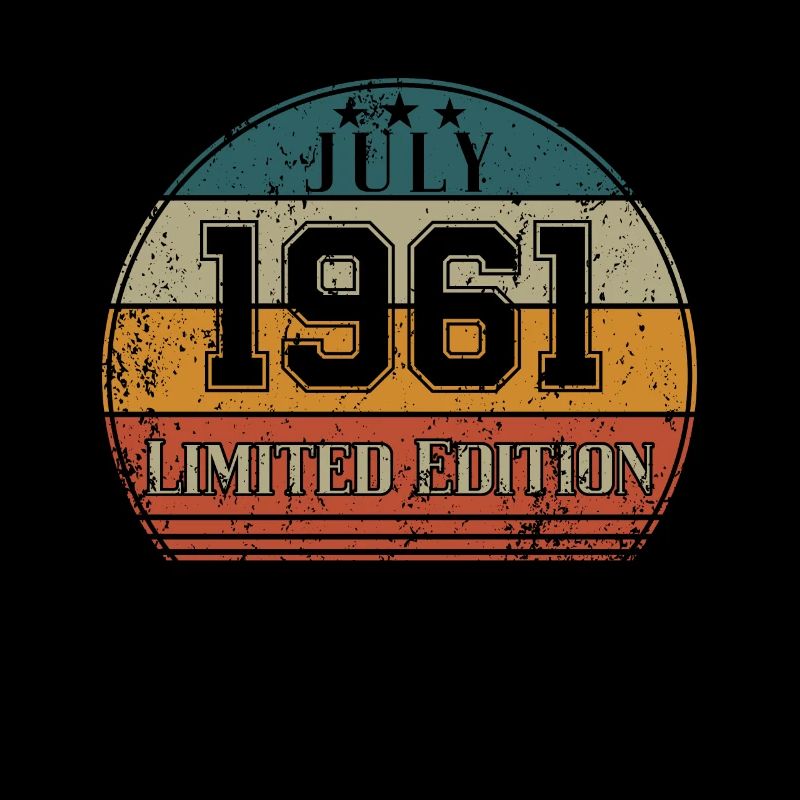 Geburtstag - Limited Edition Juli 1961